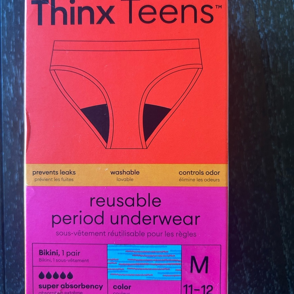 Thinx Teens Reusable Period Underwear